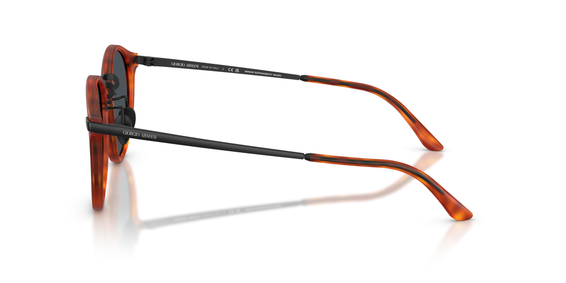 Gafas de sol giorgio armani ar8250 6404r5 marron pantos masculino talla 51mm - Vista de detalle