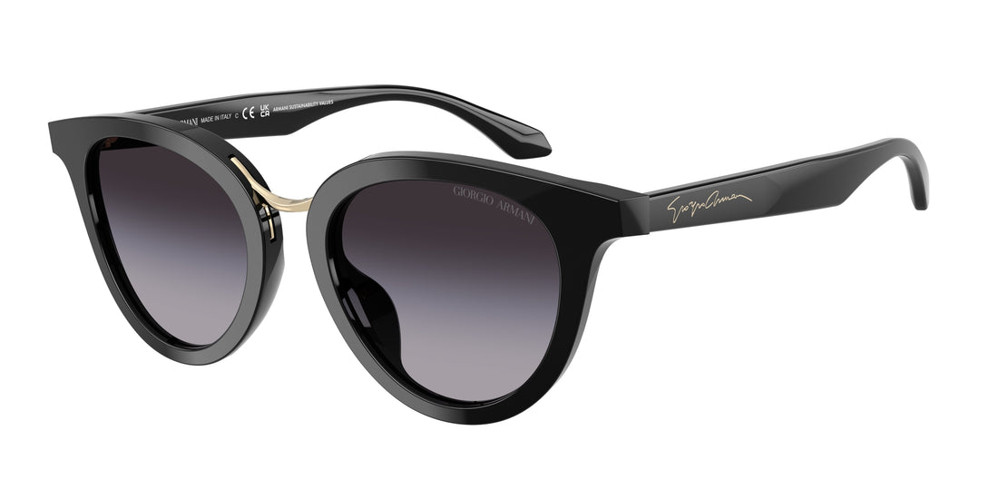 Gafas de sol giorgio armani ar8252u 50178g negro round femenino talla 49mm - Vista principal