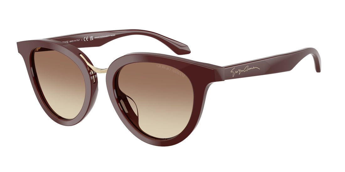 Gafas de sol giorgio armani ar8252u 639913 violeta round femenino talla 49mm - Vista principal