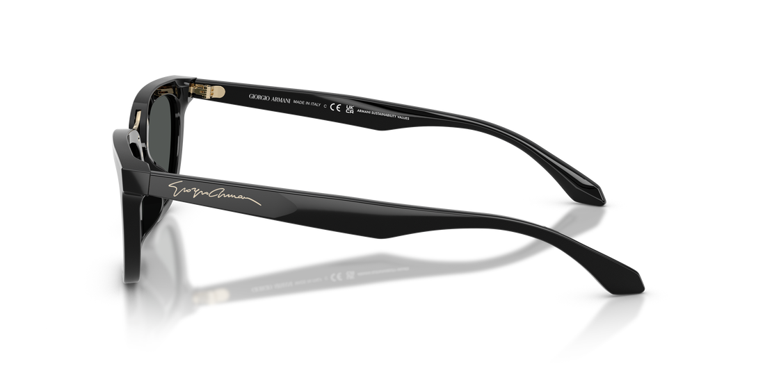 Gafas de sol giorgio armani ar8253u 501787 negro butterfly femenino talla 54mm - Vista de detalle