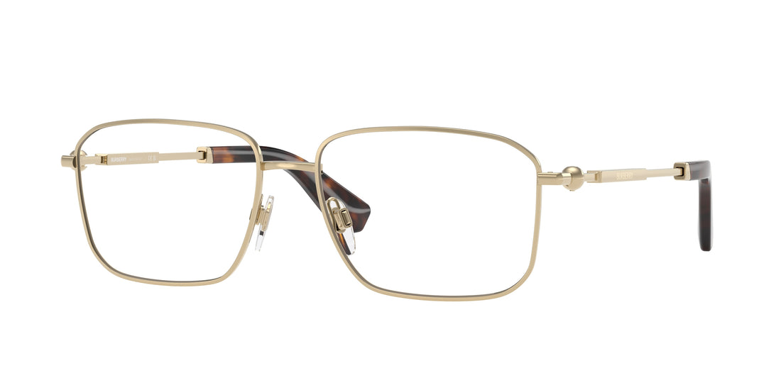 Occhiali da vista burberry be1389 1109 oro rectangular masculino taglia 56mm - Vista principale