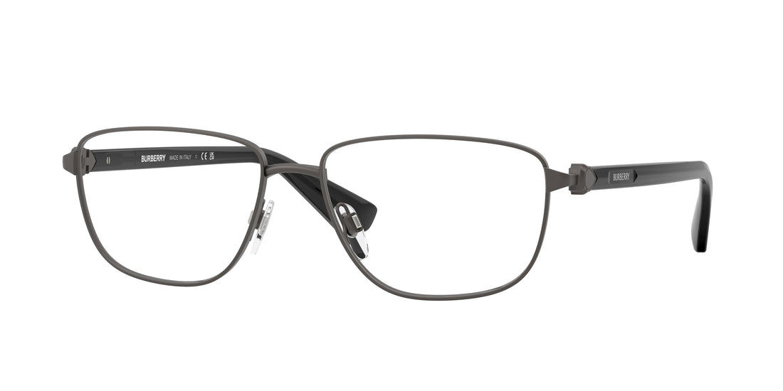 Occhiali da vista burberry be1393 1316 gris rectangular masculino taglia 55mm - Vista principale