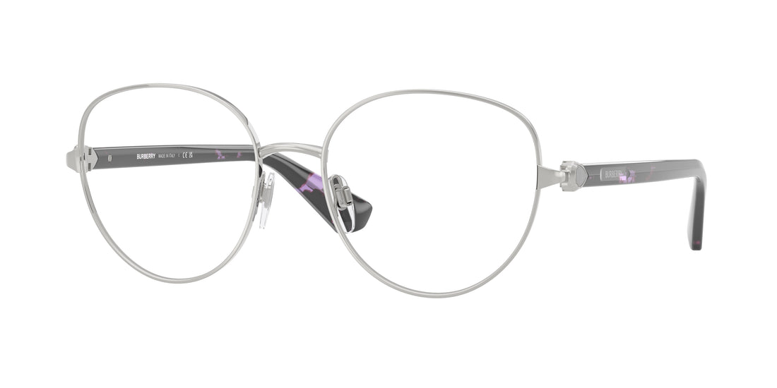 Occhiali da vista burberry be1394 1005 plateado pantos femenino taglia 55mm - Vista principale