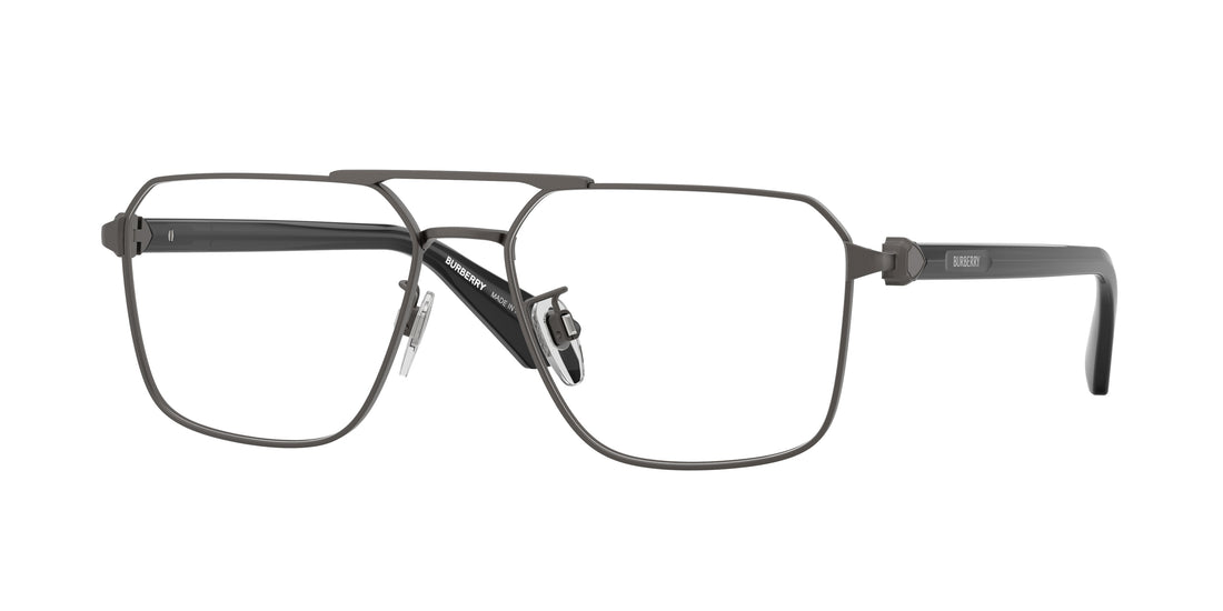 Occhiali da vista burberry be1395d 1316 gris irregular masculino taglia 56mm - Vista principale