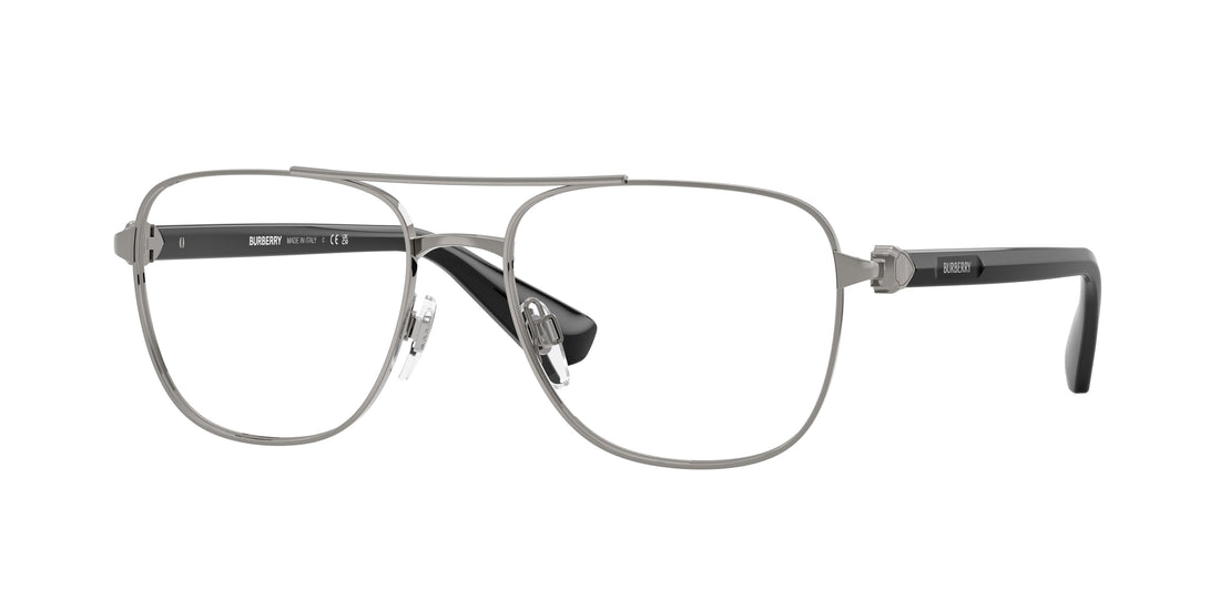 Occhiali da vista burberry be1396 1003 gris pilot masculino taglia 54mm - Vista principale