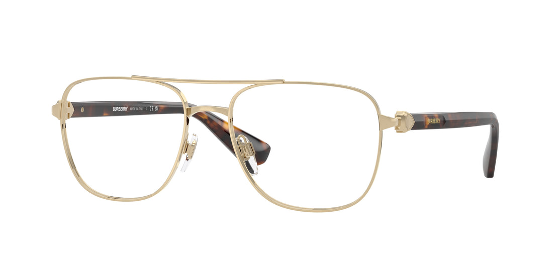 Occhiali da vista burberry be1396 1109 dorado pilot masculino taglia 54mm - Vista principale