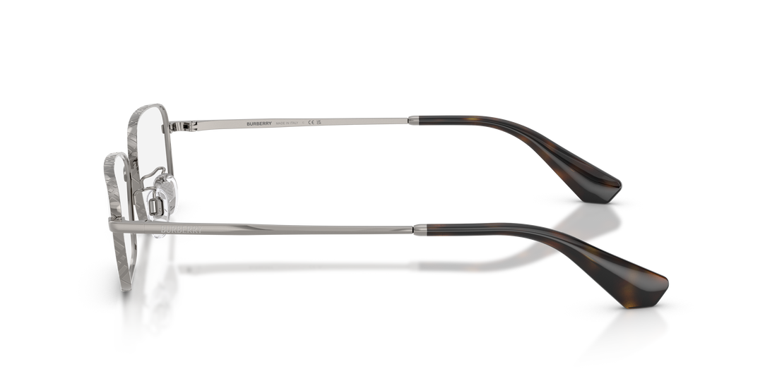 Lunettes de vue burberry be1402d 1003 gris rectangular masculino taille 55mm - Vue détaillée