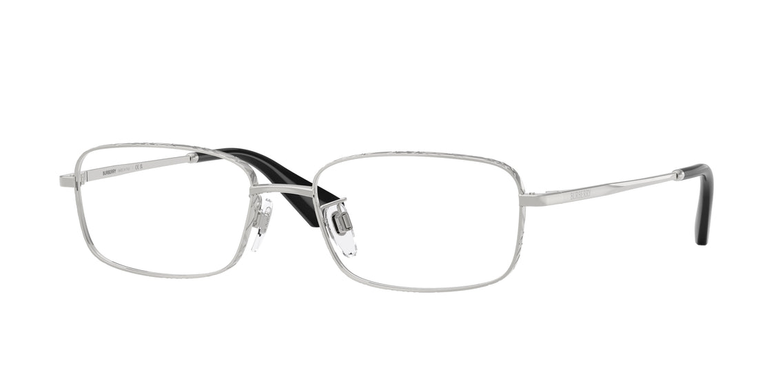 Lunettes de vue burberry be1402d 1005 plateado rectangular masculino taille 55mm - Vue principale