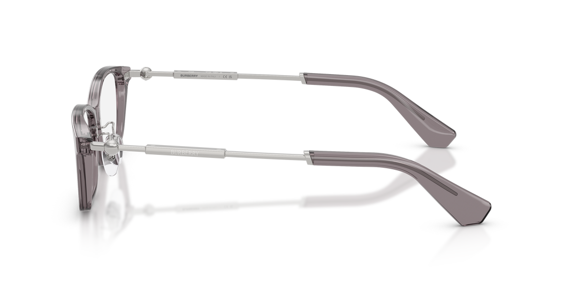 Lunettes de vue burberry be2414d 4241 gris rectangular masculino taille 55mm - Vue détaillée