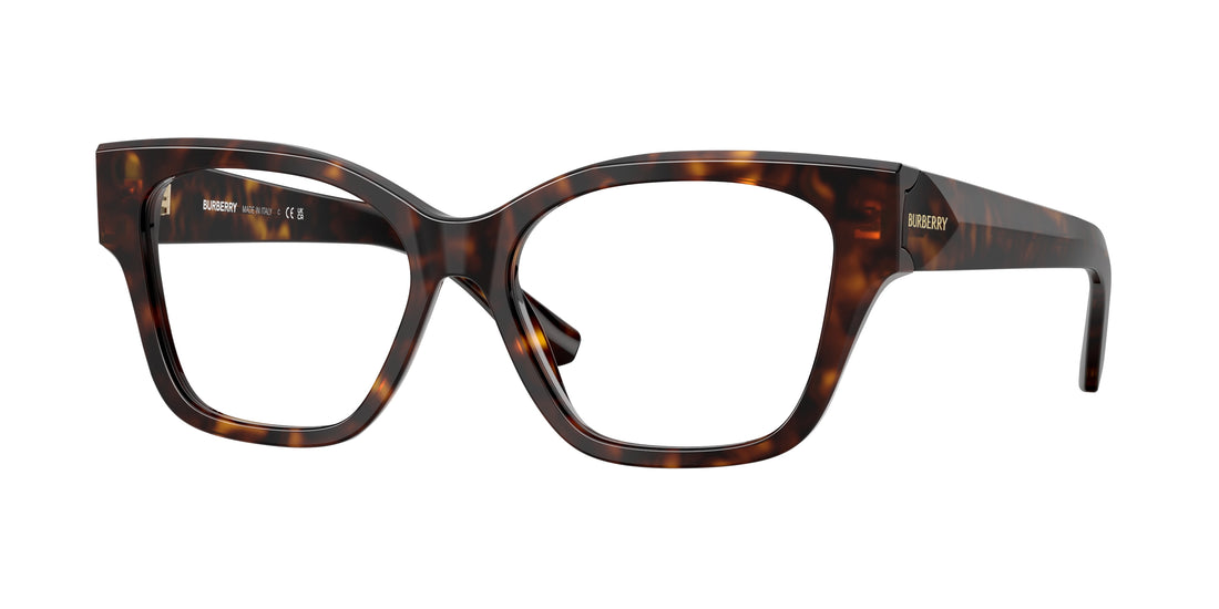Occhiali da vista burberry be2420 3002 marron cat eye femenino taglia 54mm - Vista principale