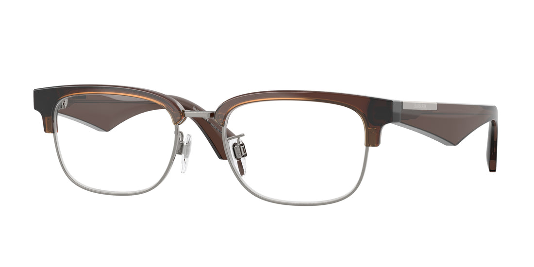 Lunettes de vue burberry be2424d 4245 marron rectangular masculino taille 54mm - Vue principale