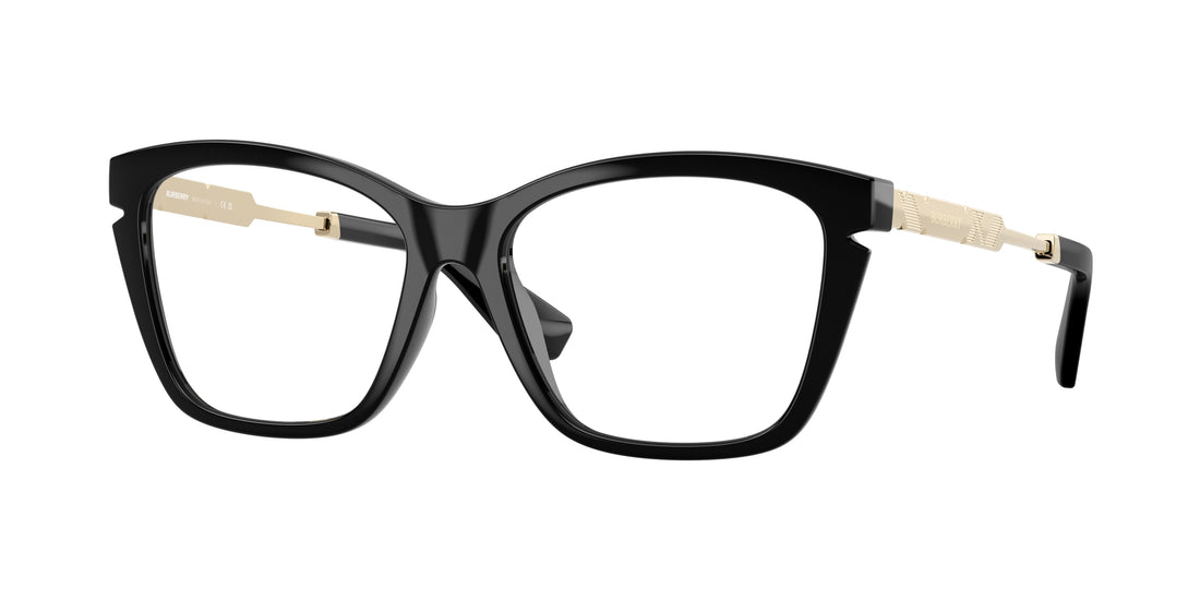 Occhiali da vista burberry be2427u 3001 negro cat eye femenino taglia 54mm - Vista principale