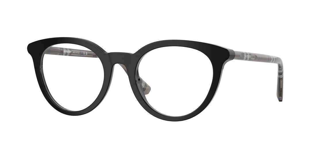 Occhiali da vista burberry be2429 4165 negro round femenino taglia 50mm - Vista principale
