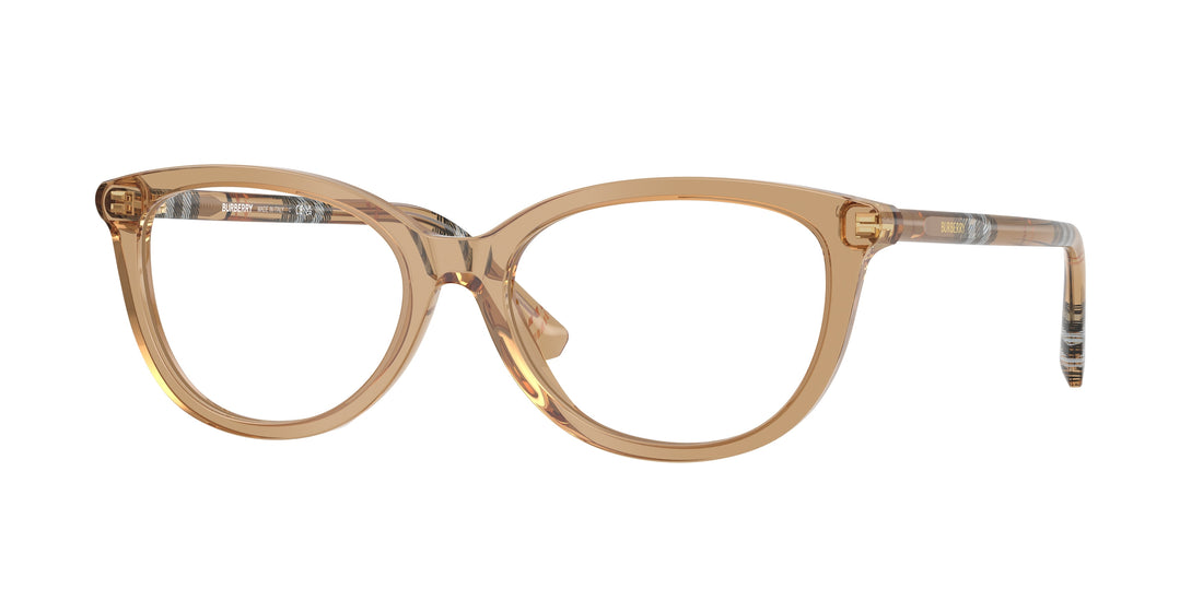 Occhiali da vista burberry be2431 4164 beige cat eye femenino taglia 54mm - Vista principale