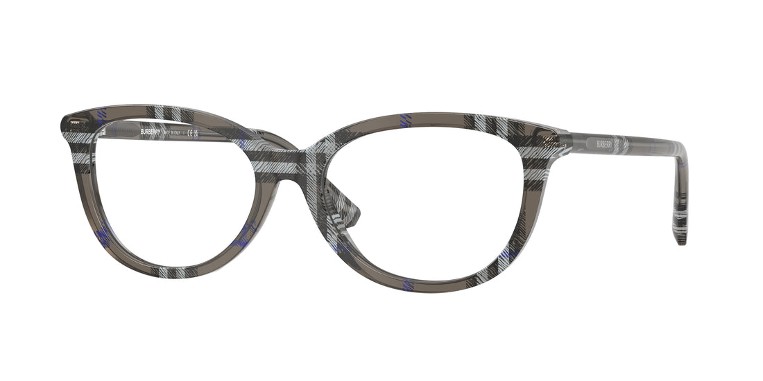 Occhiali da vista burberry be2431 4166 gris cat eye femenino taglia 54mm - Vista principale