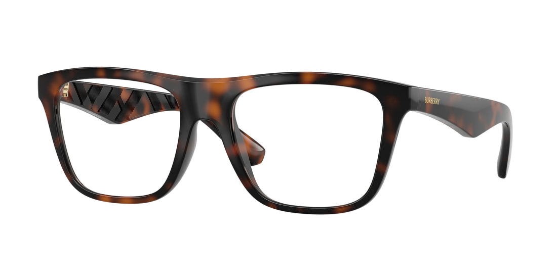 Occhiali da vista burberry be2432u 3002 marron square masculino taglia 55mm - Vista principale