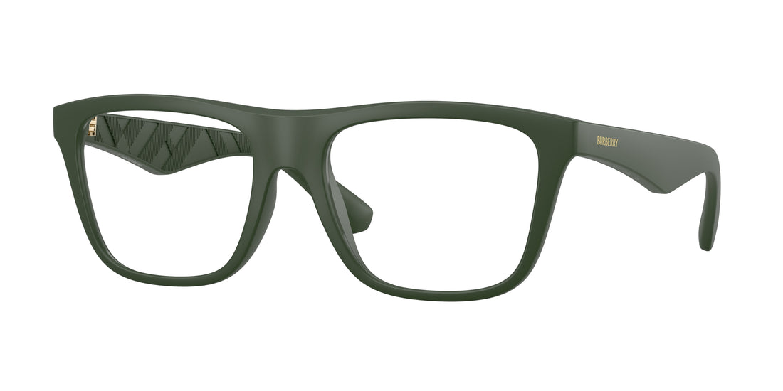 Occhiali da vista burberry be2432u 4170 verde square masculino taglia 53mm - Vista principale