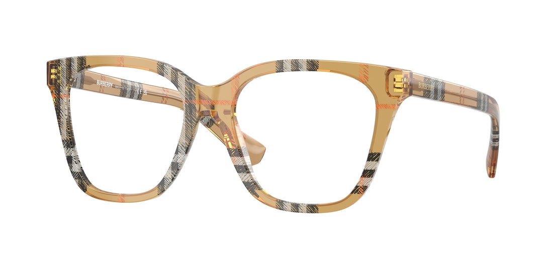 Occhiali da vista burberry be2438 4163 marron square femenino taglia 51mm - Vista principale