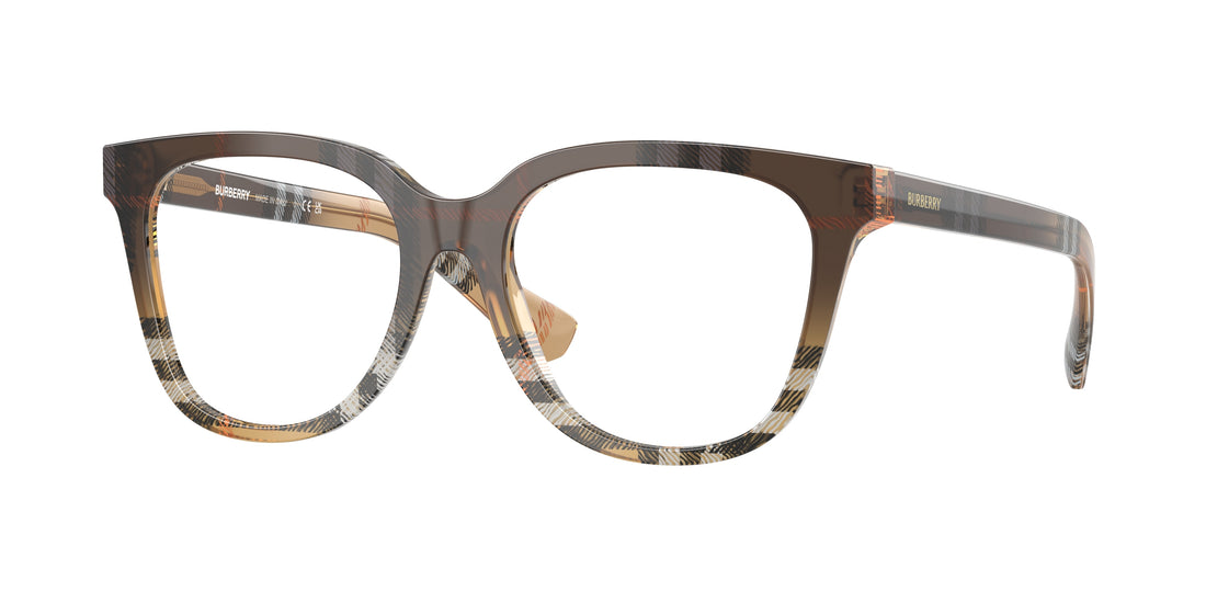 Occhiali da vista burberry be2439 4202 marron pantos femenino taglia 52mm - Vista principale