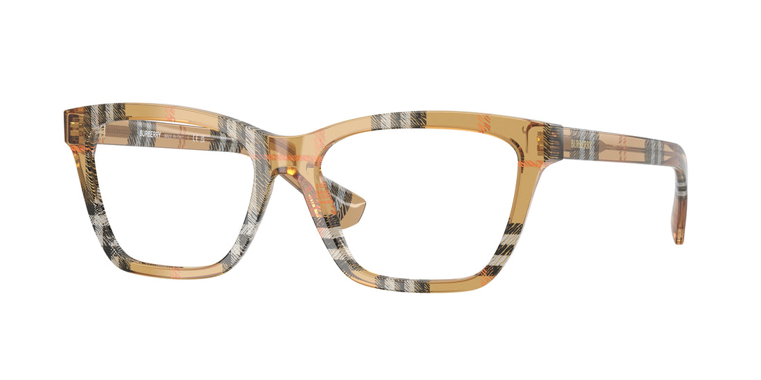 Occhiali da vista burberry be2440 4163 marron rectangular femenino taglia 52mm - Vista principale