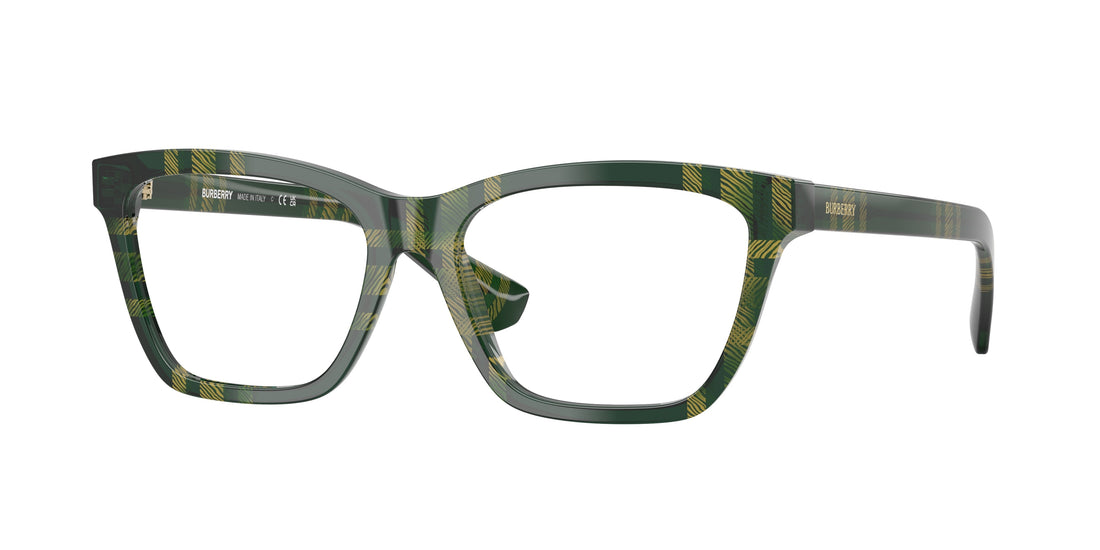 Occhiali da vista burberry be2440 4169 verde rectangular femenino taglia 54mm - Vista principale