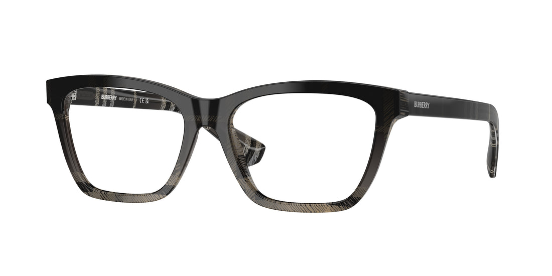 Occhiali da vista burberry be2440 4200 gris rectangular femenino taglia 54mm - Vista principale