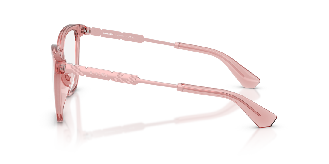Occhiali da vista burberry be2441u 4196 rosa square femenino taglia 53mm - Vista dettagliata