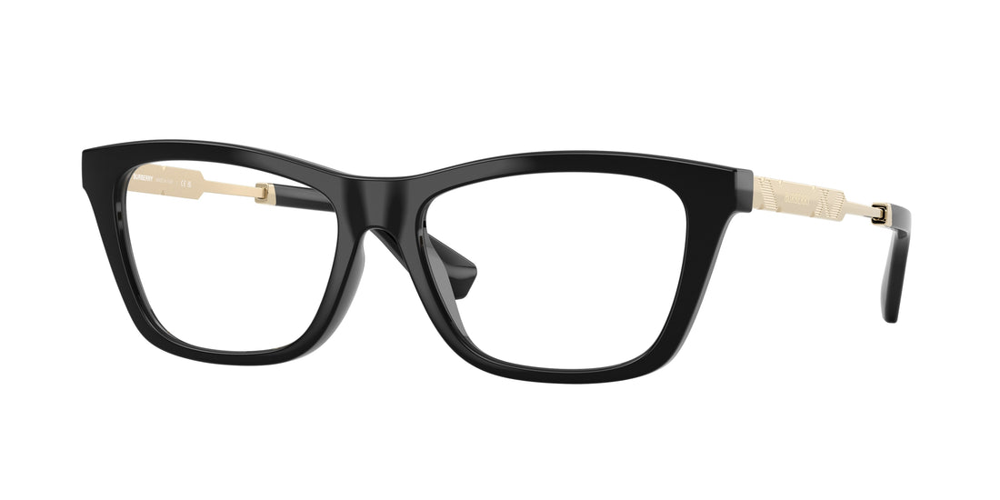 Occhiali da vista burberry be2442u 3001 negro rectangular femenino taglia 52mm - Vista principale