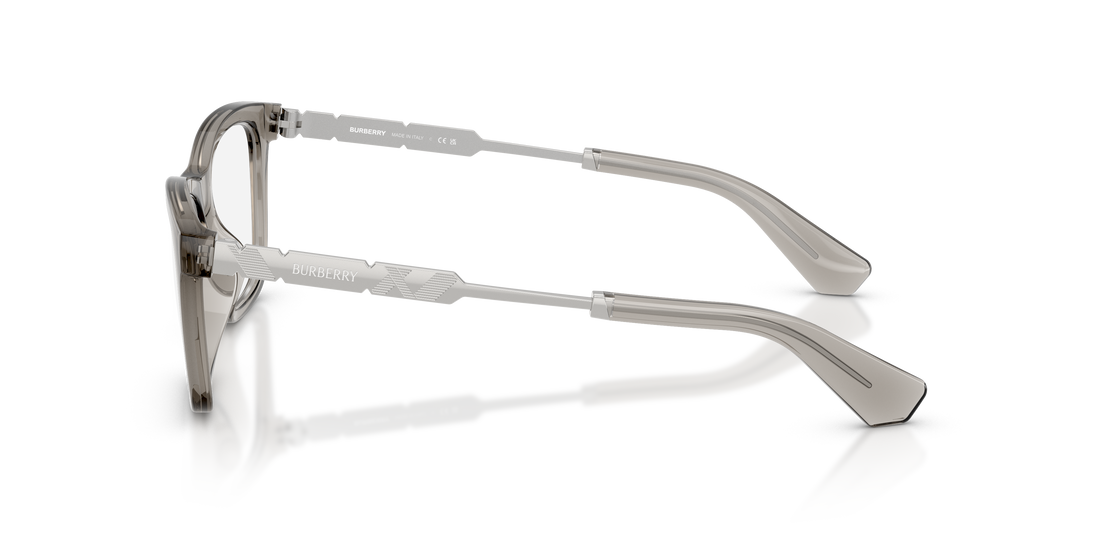 Lunettes de vue burberry be2442u 4197 gris rectangular femenino taille 52mm - Vue détaillée