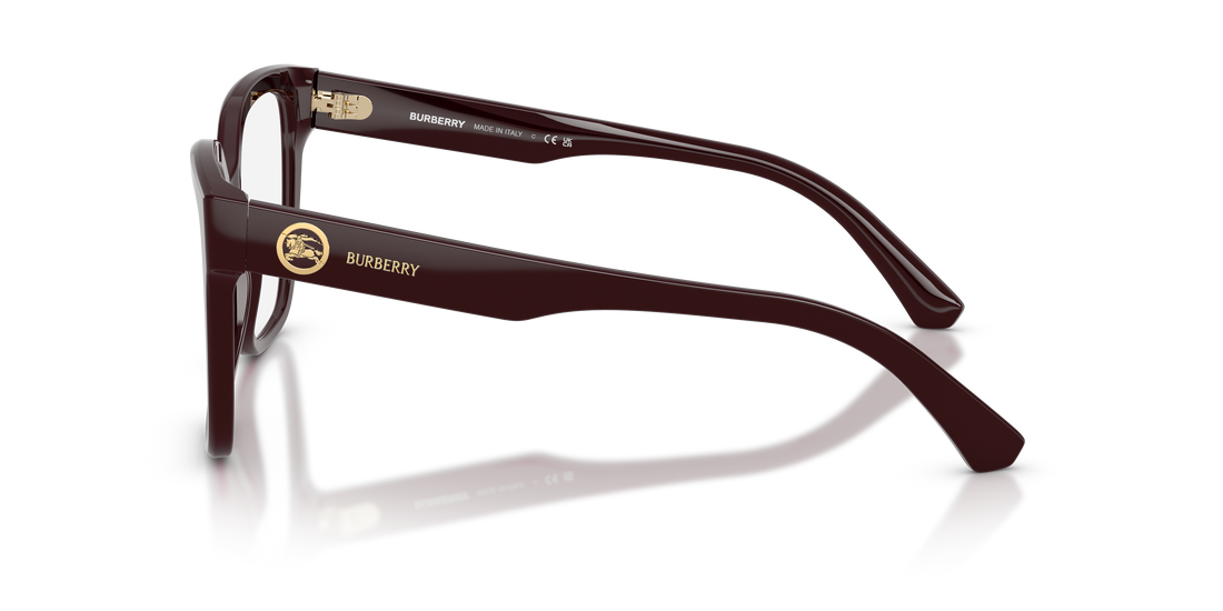 Lunettes de vue burberry be2443 4204 rojo square femenino taille 51mm - Vue détaillée