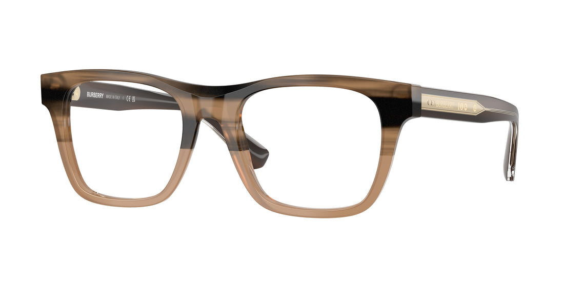 Occhiali da vista burberry be2445 4207 beige square masculino taglia 50mm - Vista principale