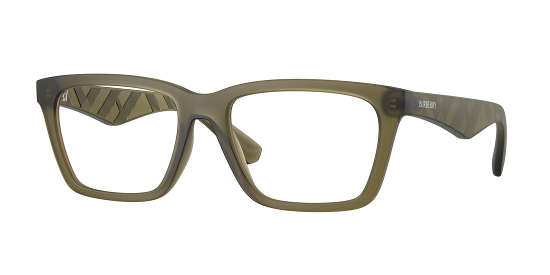 Occhiali da vista burberry be2446u 4212 verde rectangular masculino taglia 55mm - Vista principale