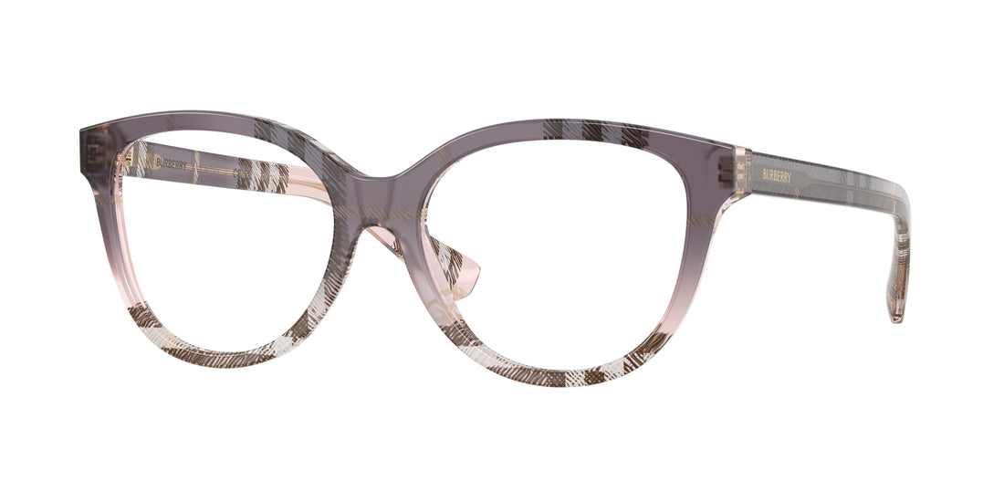 Occhiali da vista burberry be2456 4220 rosa cat eye femenino taglia 54mm - Vista principale