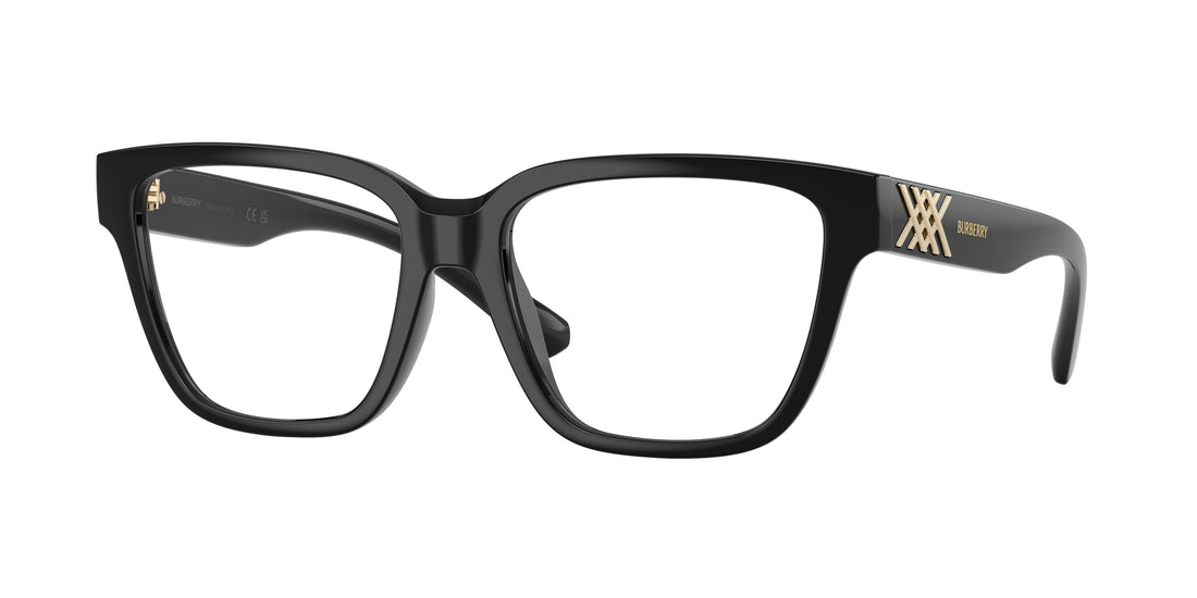 Occhiali da vista burberry be2457u 3001 negro square femenino taglia 54mm - Vista principale
