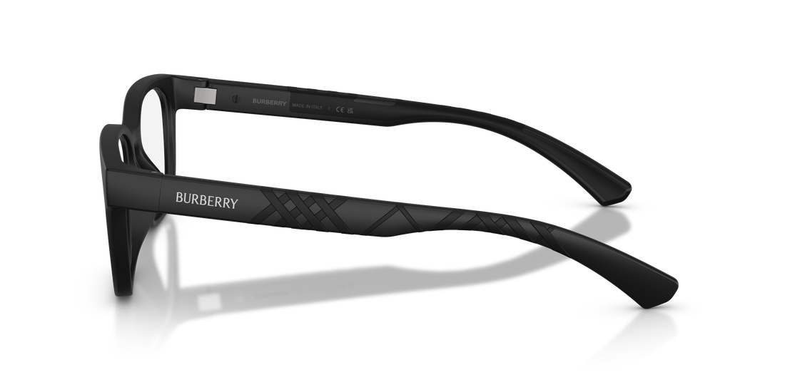 Lunettes de vue burberry be2460d 3464 negro rectangular masculino taille 55mm - Vue détaillée