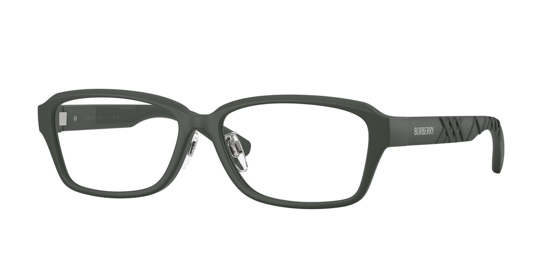 Occhiali da vista burberry be2461d 4232 verde rectangular masculino taglia 56mm - Vista principale