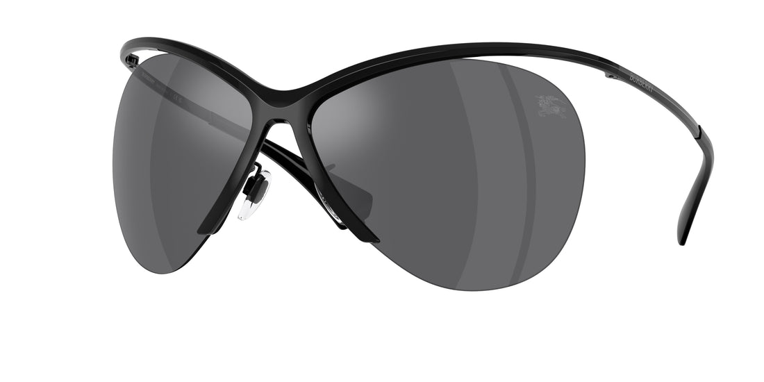 Óculos de sol burberry be3168 10016g negro cat eye femenino tamanho 37mm - Vista principal