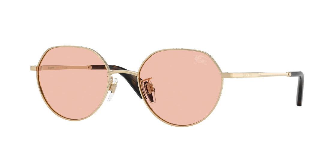 Occhiali da sole burberry be3173d 110984 dorado round unisex taglia 51mm - Vista principale