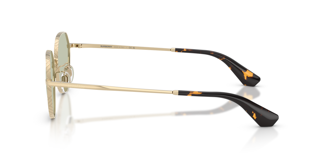 Occhiali da sole burberry be3173d 1109/2 dorado round unisex taglia 51mm - Vista dettagliata