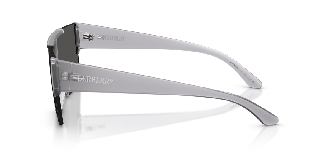 Occhiali da sole burberry be4291 421387 gris rectangular masculino taglia 38mm - Vista dettagliata