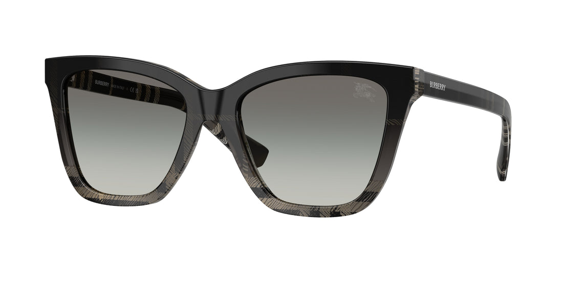 Óculos de sol burberry be4470 420011 gris square femenino tamanho 54mm - Vista principal