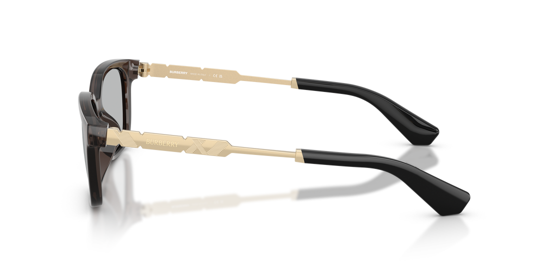 Occhiali da sole burberry be4481d 411287 gris rectangular femenino taglia 54mm - Vista dettagliata