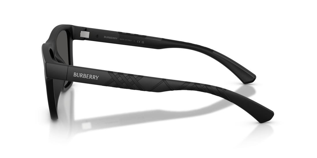 Óculos de sol burberry be4482u 346487 negro square masculino tamanho 55mm - Vista de detalhe