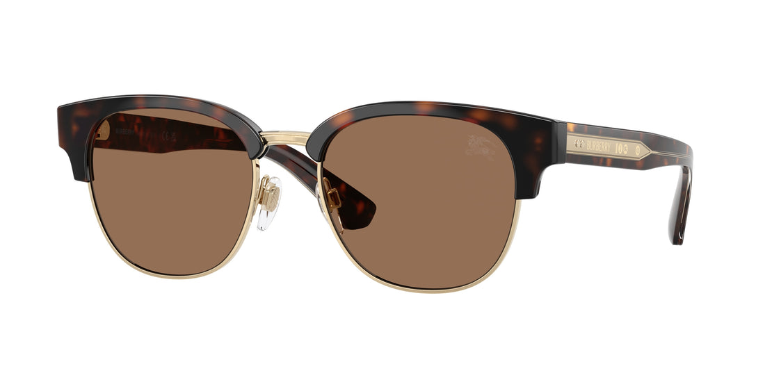 Occhiali da sole burberry be4485 420573 marron round masculino taglia 52mm - Vista principale