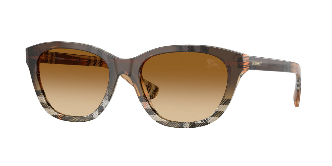 Occhiali da sole burberry be4486 420213 marron rectangular femenino taglia 54mm - Vista principale