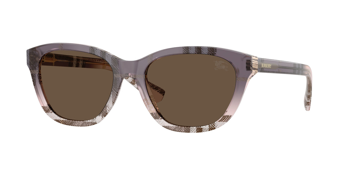 Occhiali da sole burberry be4486 422073 rosa rectangular femenino taglia 54mm - Vista principale