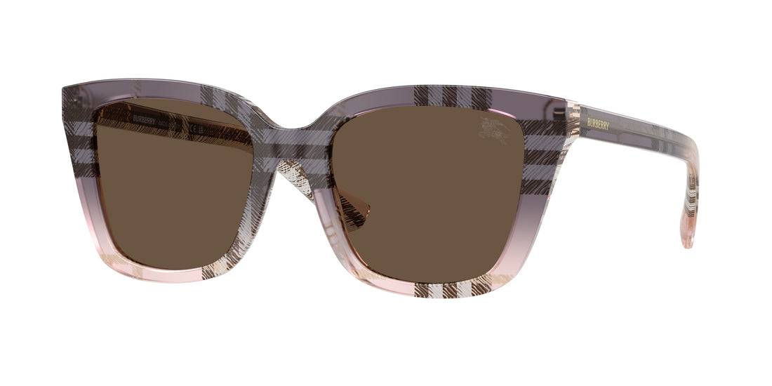 Óculos de sol burberry be4487 422073 rosa square femenino tamanho 52mm - Vista principal