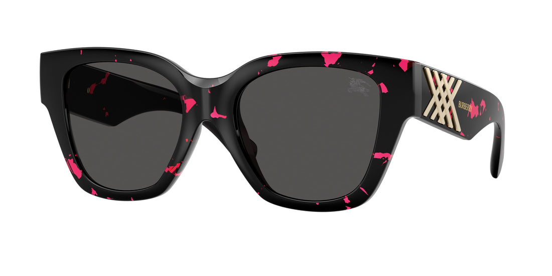 Óculos de sol burberry be4489u 412687 violeta square femenino tamanho 53mm - Vista principal