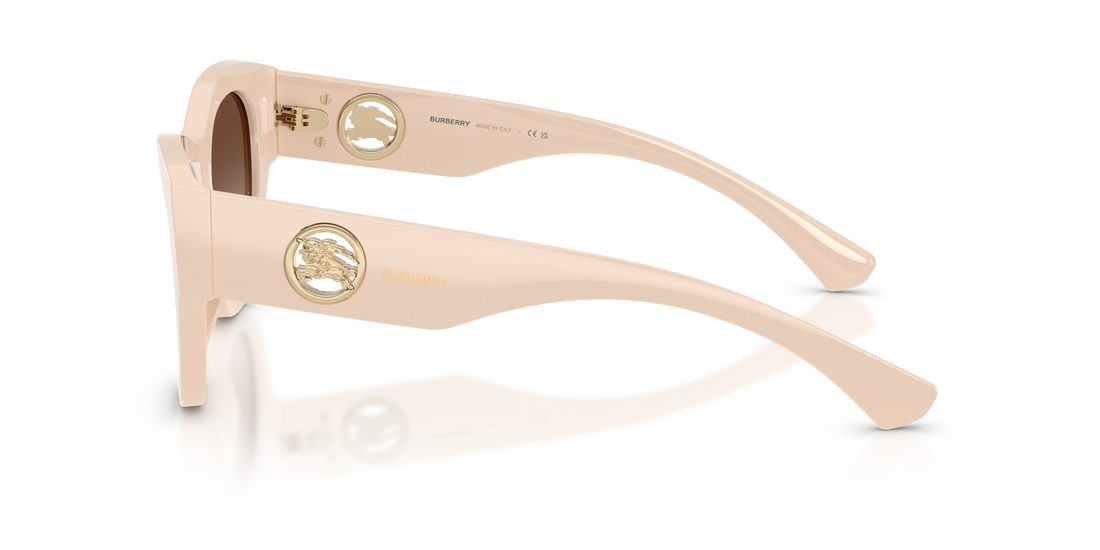 Óculos de sol burberry be4491 422313 rosa round femenino tamanho 52mm - Vista de detalhe