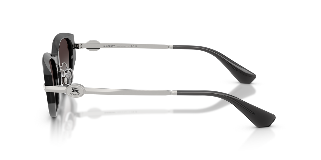 Occhiali da sole burberry be4493d 41128g gris irregular femenino taglia 56mm - Vista dettagliata